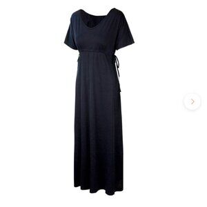 NWOT Size XL UV SKINZ UPF 50+ black maxi dress coverup